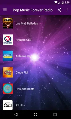 Pop Music Forever Radio Free android App screenshot 3